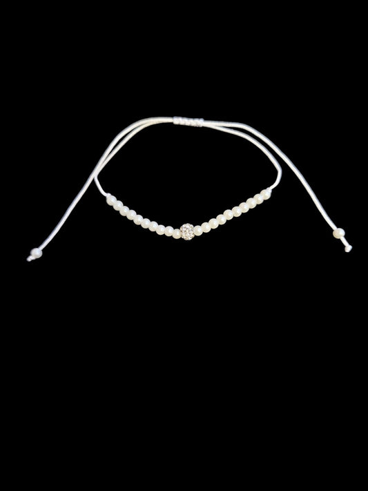 Last Rodeo Pink Hen Party Wish Bracelets - Personalised - Hen Weekend, Hen Do, Girls Weekend - Final Hoedown - Pearl Bracelet - Star