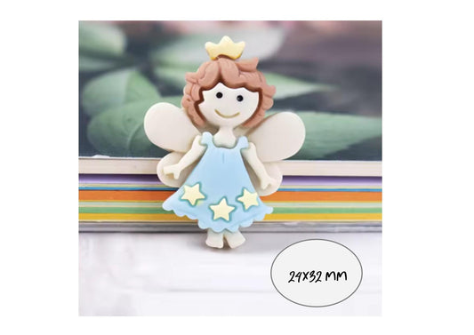 Teacher Gift Flatback Resin Angel – Inspirational Teacher Quote Card with Envelope – Thoughtful Thank You Gift – Cute Angel - Personalised