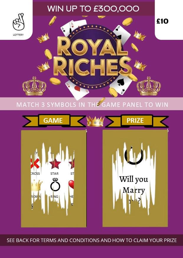 Will You Marry Me Proposal Idea, Marry Me Card, Replica Lottery Scratch Off Card, Marriage Proposal, Proposal Scratch to Reveal