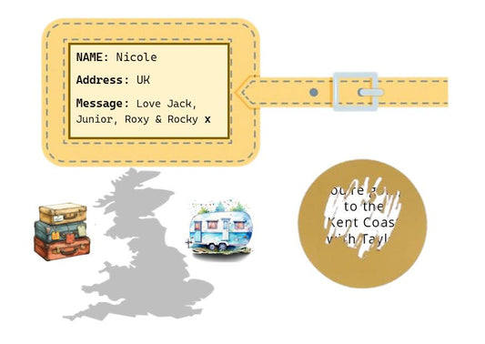 Caravan Holiday Reveal Scratch Card: Surprise Birthday Gift - Personalised - Gift - Scratch to Reveal card