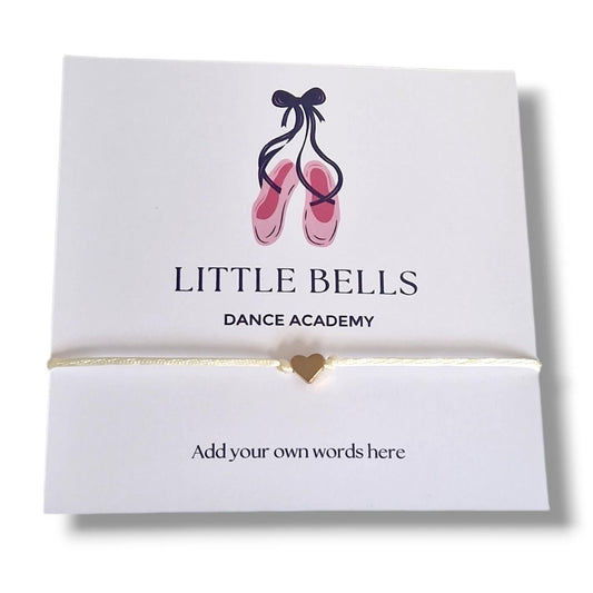 Dance Class, Ballet Academy, Competition, Troupe, Wish Bracelet: Congratulations, end of year, Team / Group gift, Personalised, Customised