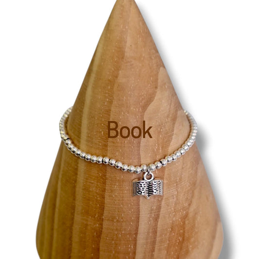 hank You Teacher Helping Me Grow Silver Plated Bracelet | Teacher Appreciation Gift | End of Year Teacher Thank You | Mentor Gift