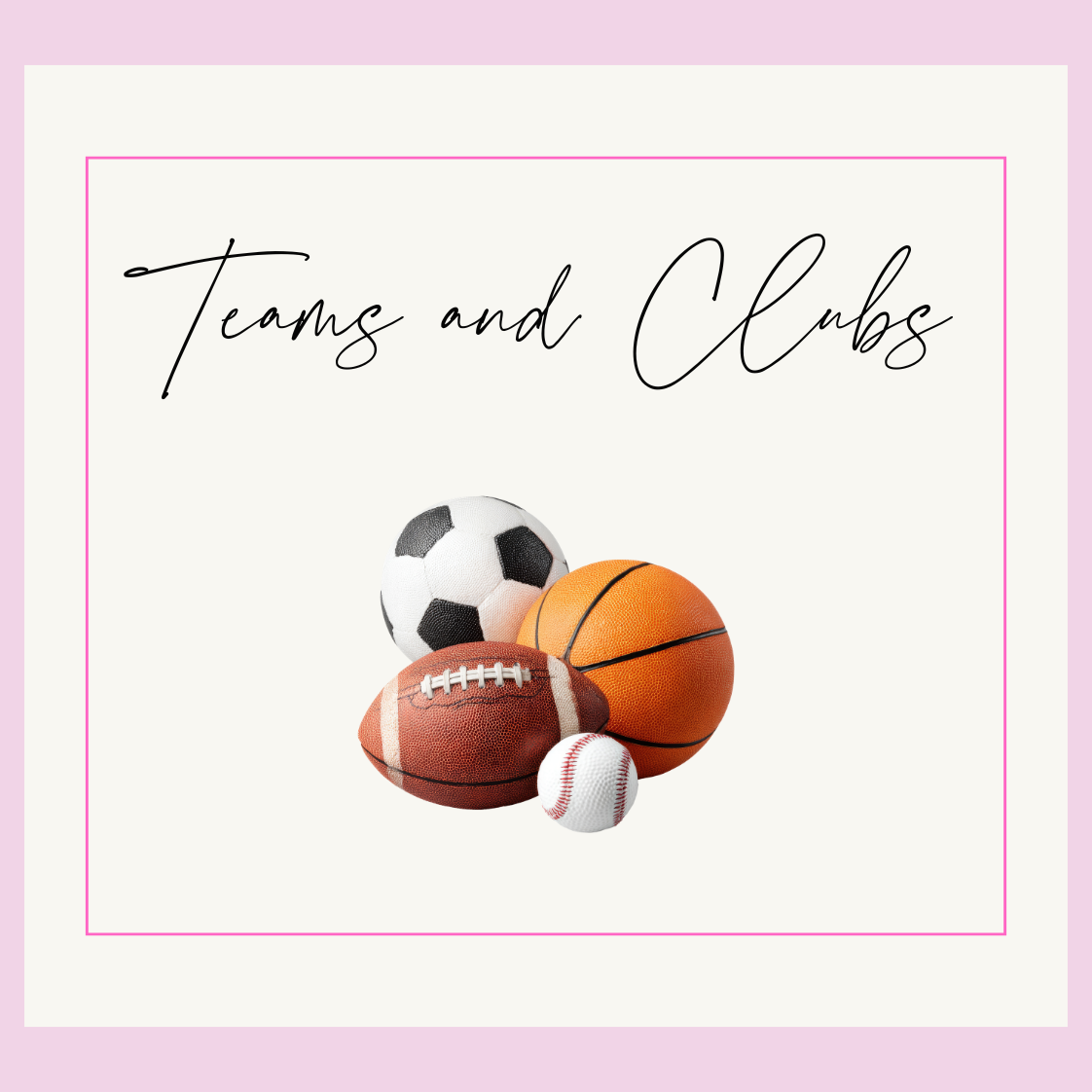 Teams and Clubs