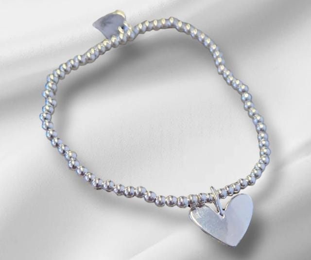 Personalised Work Bestie Bracelet: Silver Plated Bracelet - leaving Gift colleague gift work bestie gift co-worker Christmas Birthday