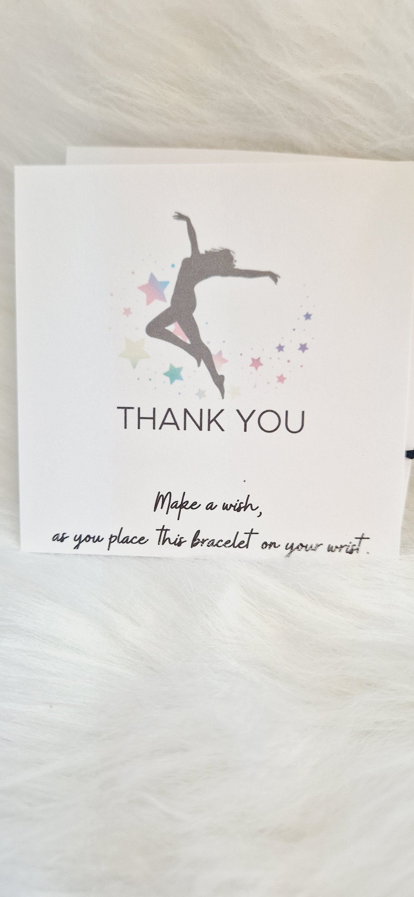 Dance Teacher - Thank you Wish Bracelets - Thank you gift - Birthday - Street  Dance - Friendship Bracelets  I Teachers I  Ballet