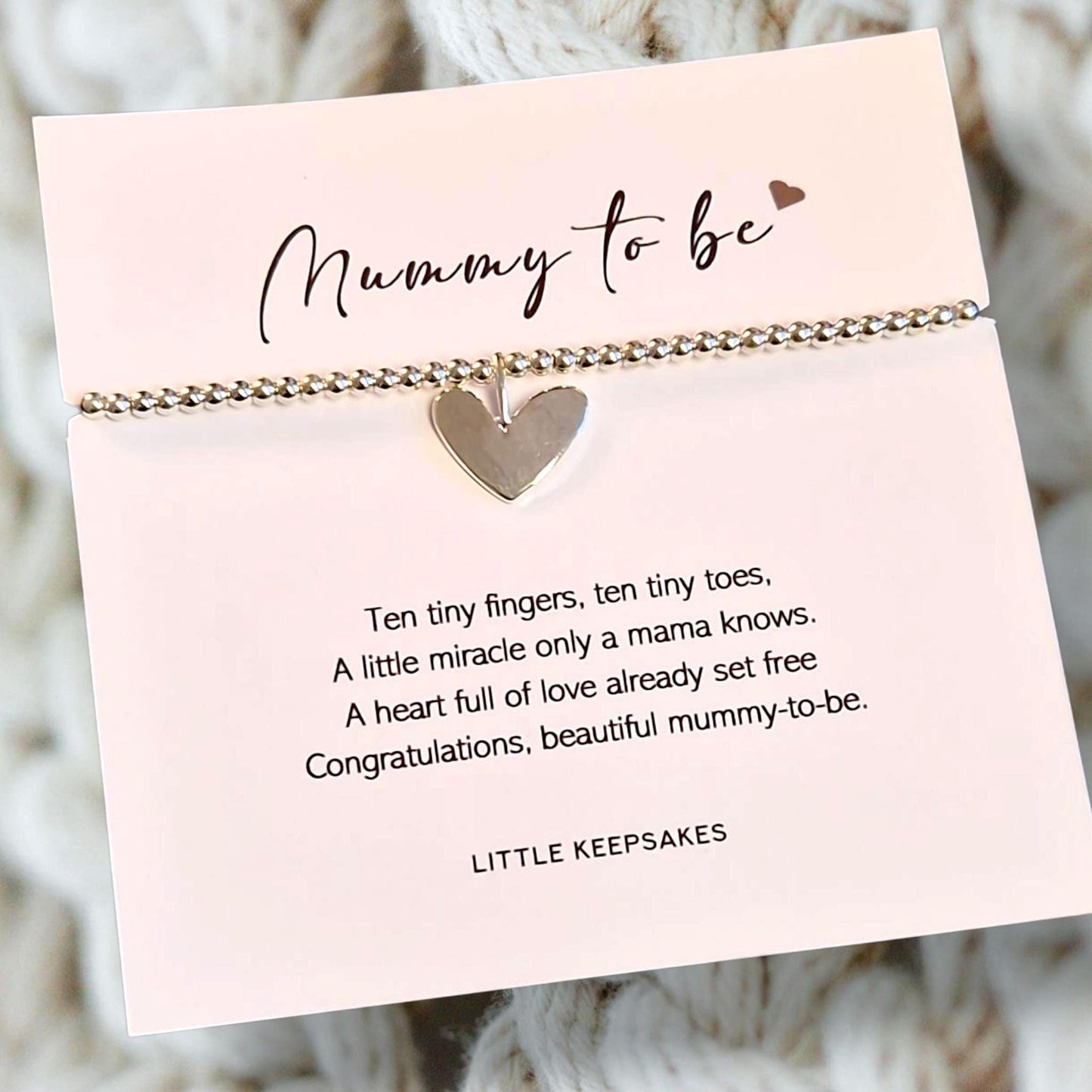 Mummy to be Bracelet - Gift for new mum Mummy to be Pregnancy congratulations Baby shower gift Gift Set Maternity New Mum