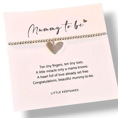 Mummy to be Bracelet - Gift for new mum Mummy to be Pregnancy congratulations Baby shower gift Gift Set Maternity New Mum