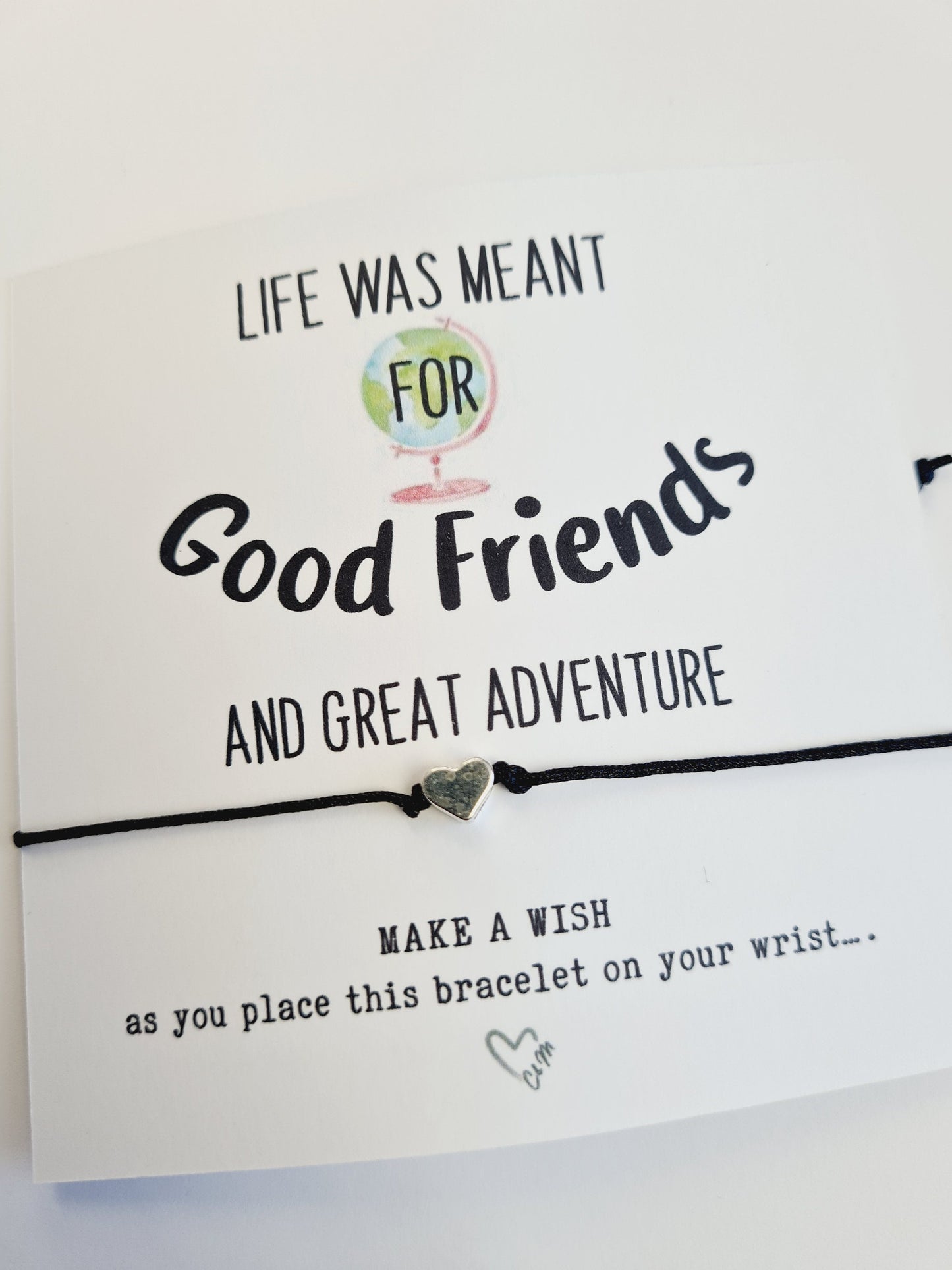 Girls Trip; Girls Weekend; Girls Getaway Gift; Keepsake Wish Bracelet; Girls Road Trip, Wish Bracelet; Girls Weekend Gift - GA34