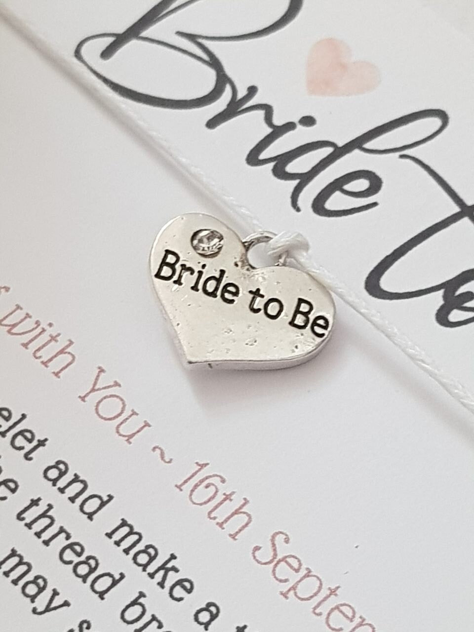 Hen Party Wish Bracelets - Personalised  - Goodie Bag Filler - Hen Weekend, Hen Do, Girls Weekend - Bride to Be - CHP5