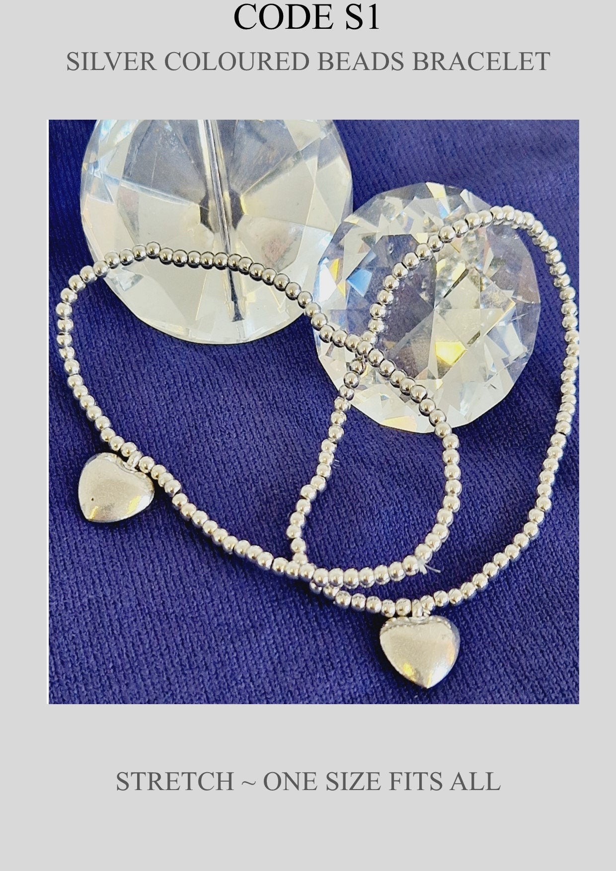 Personalized Thank You Wish Bracelet: Heart or Star Charm