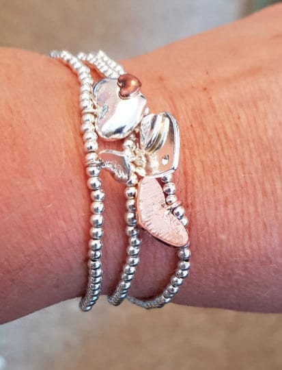 Autism Awareness Bracelet: Silver Plated Teacher Thank You Gift