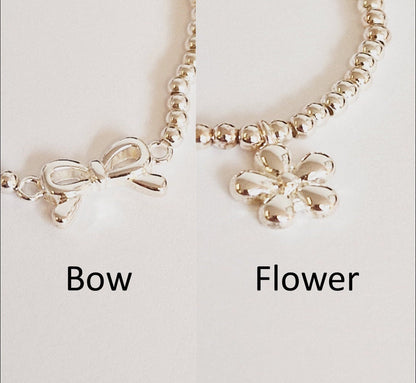 Personalised Thank You Gift Teacher/Nursery I Mentor I Lecturer  | TA | Childminder | Silver Plated | Charm Bracelet I Christmas Te45