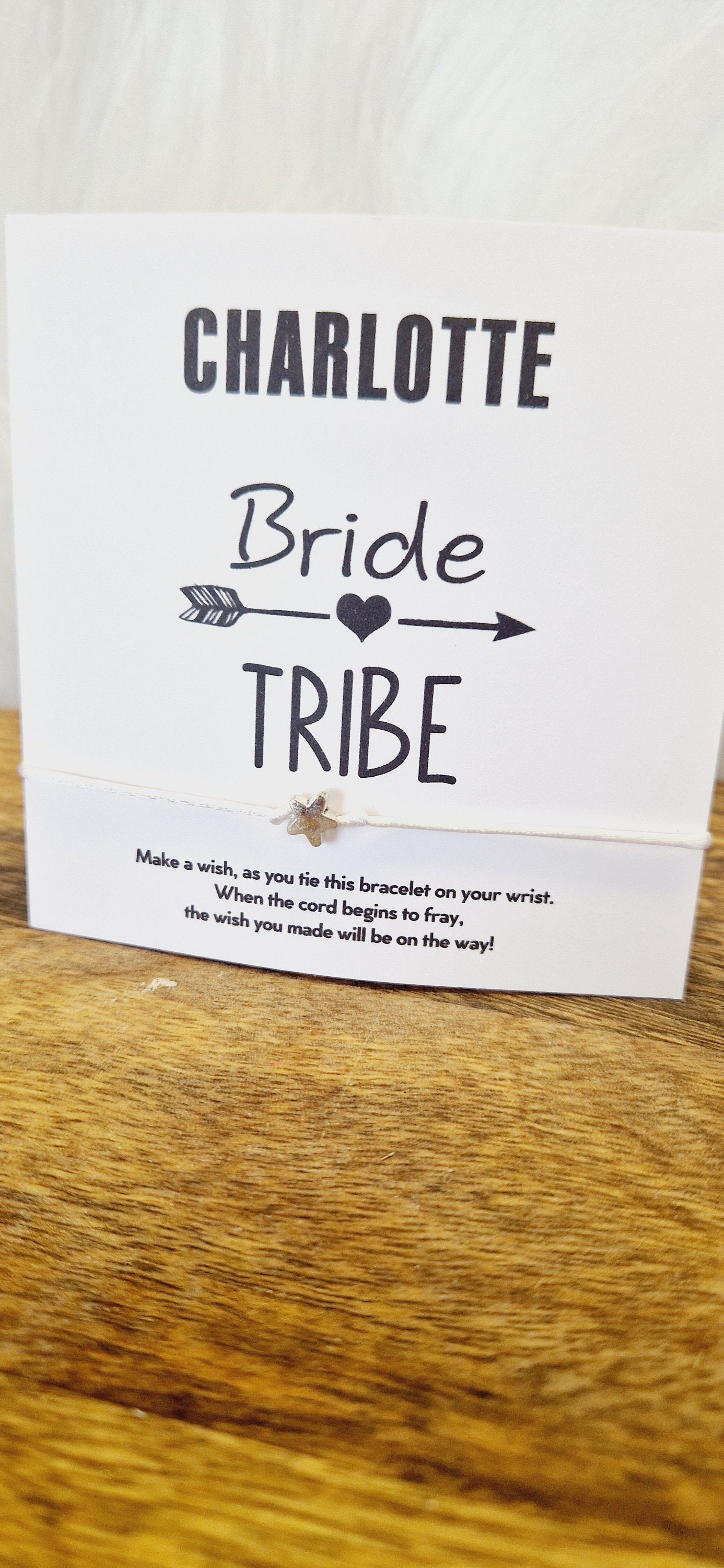 Personalised Individual Names Hen Party, Baby Shower Wish Bracelets - Personalised  - Goodie Bag Hen Weekend, Hen Do I Girls Weekend  I sa33