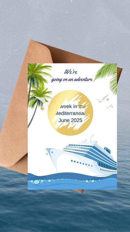 Personalized Holiday Scratch Off Card: Adventure Reveal