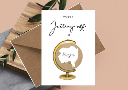 Personalized Holiday Scratch Off Card: Surprise Trip Reveal