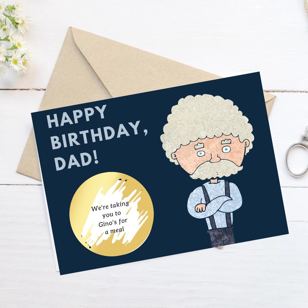 Personalised Man Birthday Scratch To Reveal Voucher, Special Birthday Surprise Scratch Card, Customised, Birthday ticket, add event