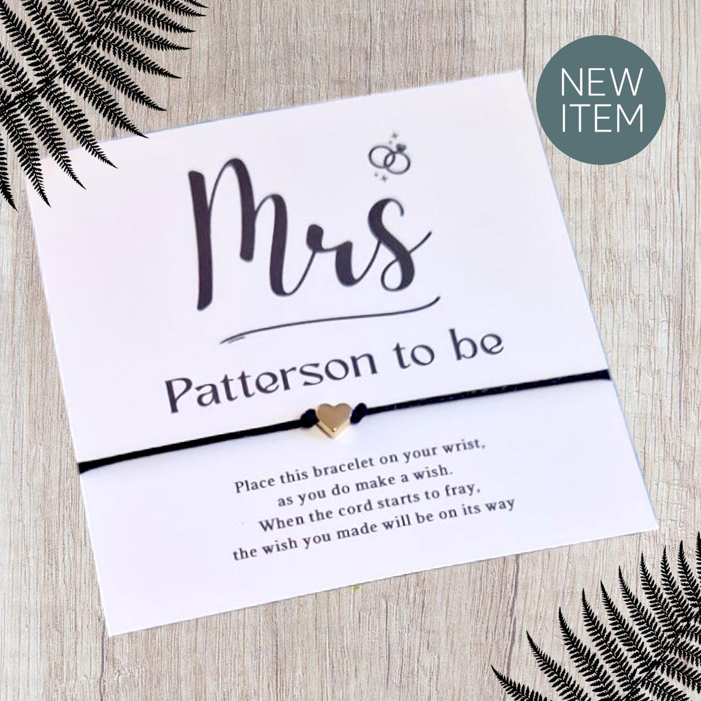 Mrs to be Hen Party I Team Bride I Bride Squad I Wish Bracelets I Personalised I Bride to Be I Hen Weekend I Hen Do I L99
