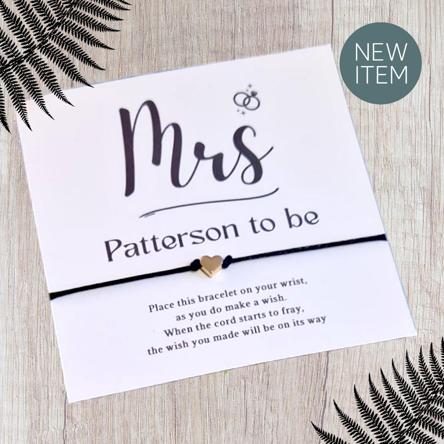 Mrs to be Hen Party I Team Bride I Bride Squad I Wish Bracelets I Personalised I Bride to Be I Hen Weekend I Hen Do I L99