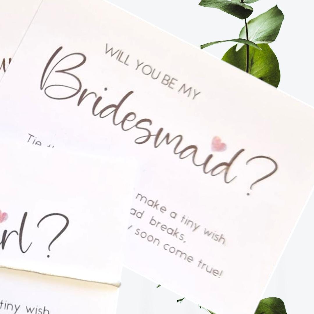 Will you be my Bridesmaid -Maid of Honour - Flower Girl request - proposal | Bridesmaid bracelet | Wedding favour |