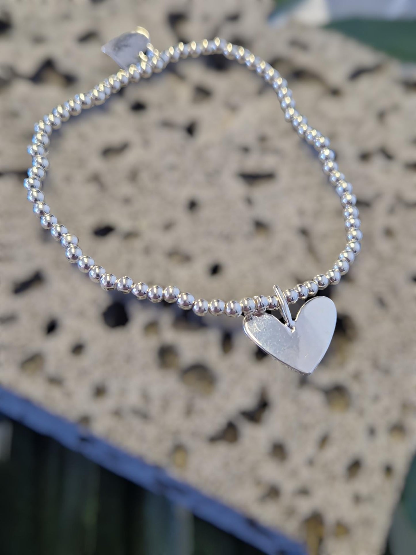 Personalized GCSE Exam Bracelet: Silver Plated Heart Charm Congratulations Gift