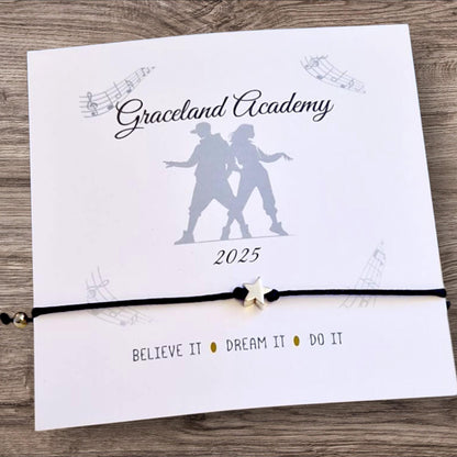 Personalized Dance Class Wish Bracelet: Friendship Gift