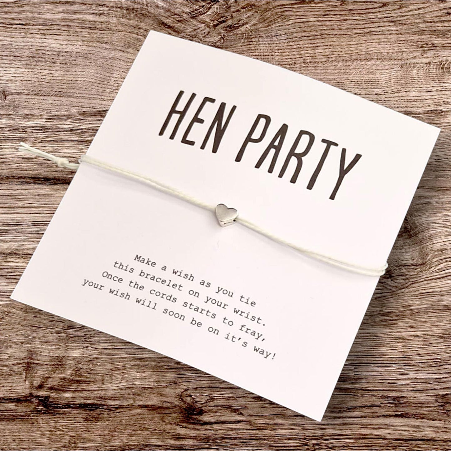 Hen Party I  Team Bride I Bride Squad I Wish Bracelets I Goodie Bag Filler I Hen Weekend I Hen Do I ce3
