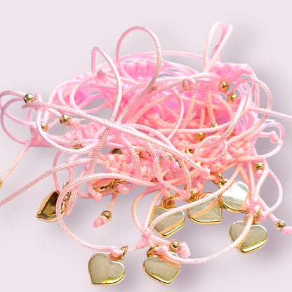 Personalised  Birthday Wish Bracelet: Adjustable Charm, Minimalist Jewelry