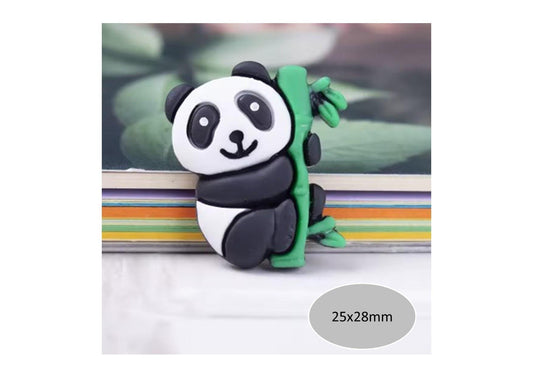 Teacher Gift Flatback Resin Panda  – Inspirational Teacher Quote Card with Envelope – Cute Panda Figurine – Thank You Teacher Gift