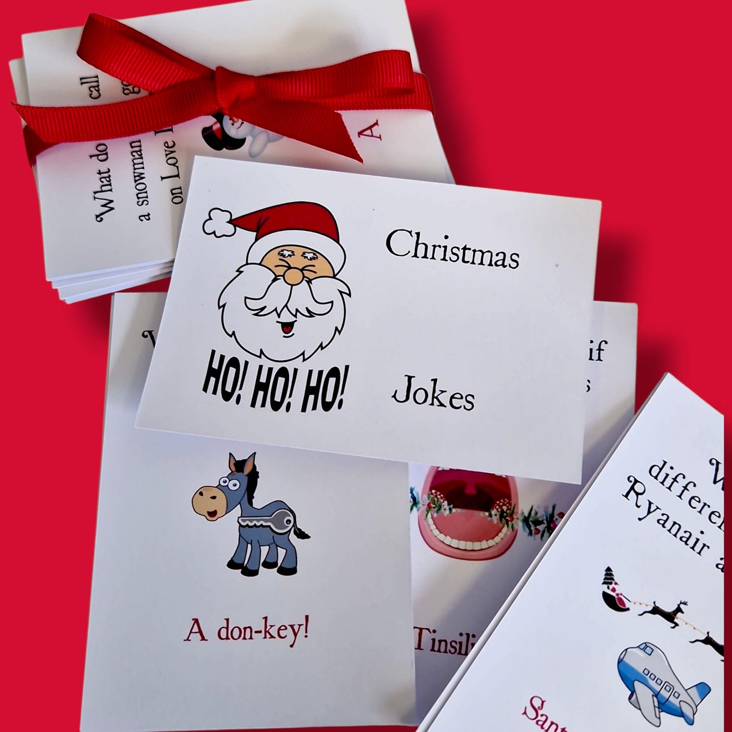 Christmas Jokes - Cracker Fillers, Table Talkers, Festive Fun