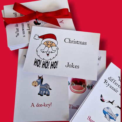Christmas Jokes - Cracker Fillers, Table Talkers, Festive Fun