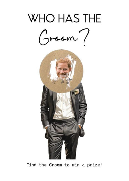 Who Has The Groom Scratch Off Game: Bridal Shower Fun - Scratch card game