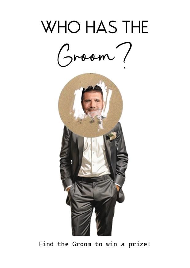 Who Has The Groom Scratch Off Game: Bridal Shower Fun - Scratch card game
