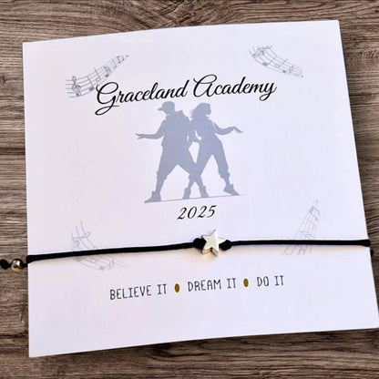Personalized Dance Class Wish Bracelet: Friendship Gift