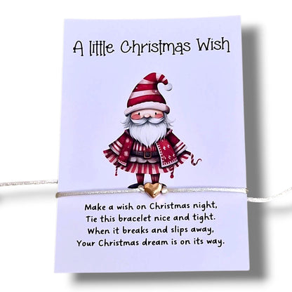 BULK - A Little Christmas Wish Bracelet | Christmas Gift | Christmas Car Wish Bracelet | PTA Gift | Bulk Gift | Santa