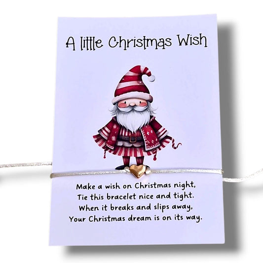 BULK - A Little Christmas Wish Bracelet | Christmas Gift | Christmas Car Wish Bracelet | PTA Gift | Bulk Gift | Santa