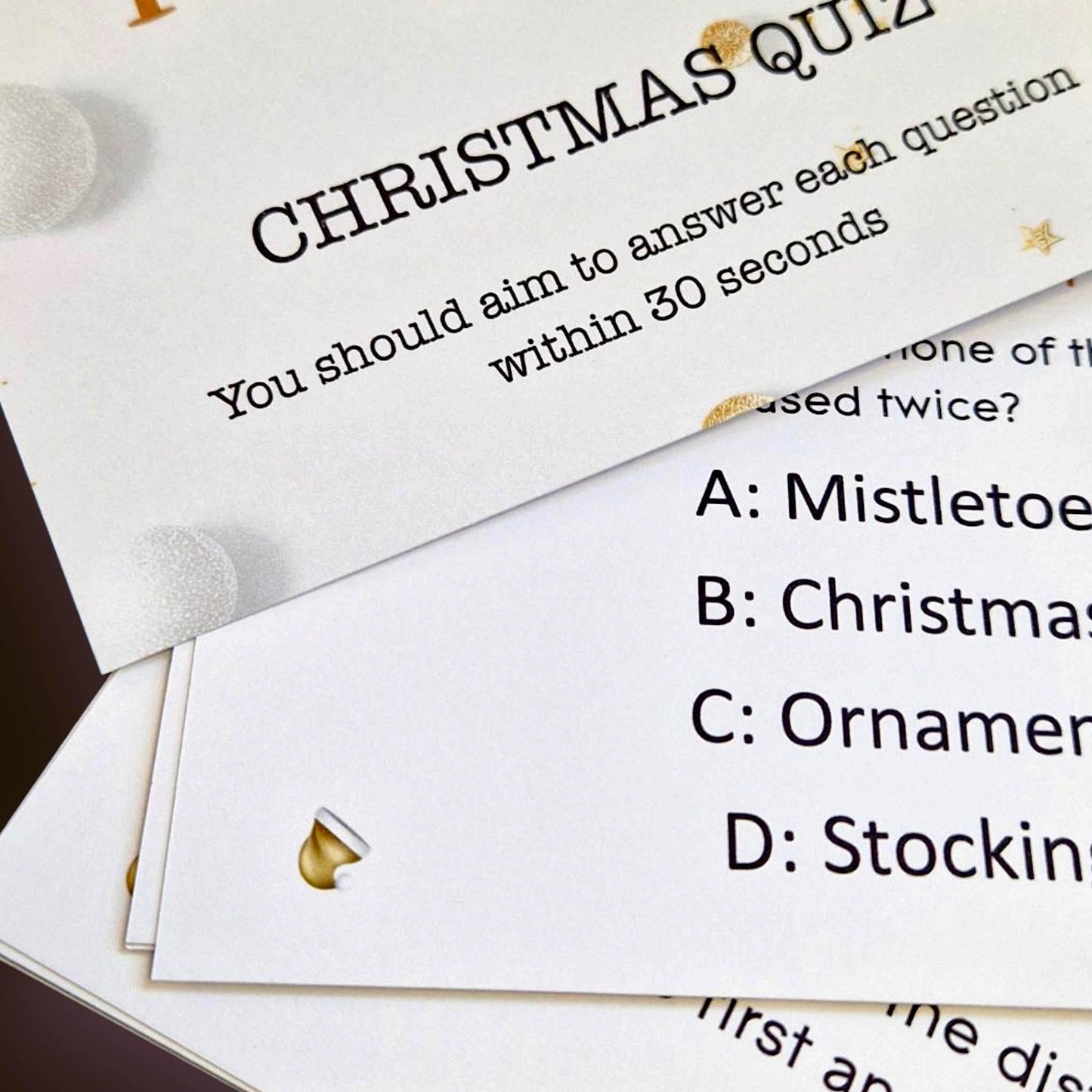 The 1% Club Christmas Quiz | TV-Inspired Trivia Game | Fun Family Holiday Activity I DIGITAL DOWNLOAD