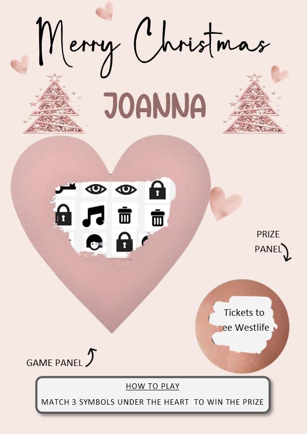 Surprise Scratch Card: Surprise Holiday, Festival, Concert Reveal Gift, fun gift, Christmas,  Birthday, Personalised, Scratch to reveal gift
