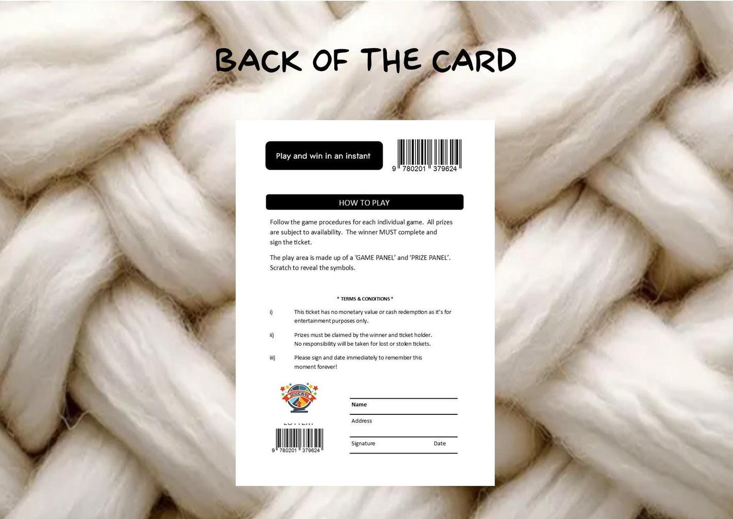 Rugby Scratch Off Card – Rugby Match Ticket Reveal – Surprise Rugby Gift – Scratch to Reveal Rugby Trip or Tickets