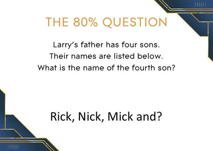 The 1% Club Quiz | TV-Inspired Trivia Game | Fun Family Holiday Activity I Gatherings I celebration activity I New Year Parties, Party Game