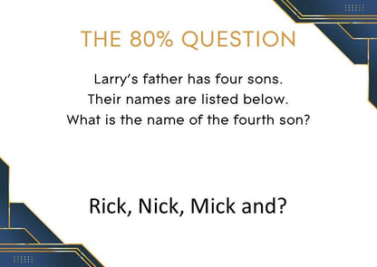 The 1% Club Quiz | TV-Inspired Trivia Game | Fun Family Holiday Activity I Gatherings I celebration activity I New Year Parties, Party Game