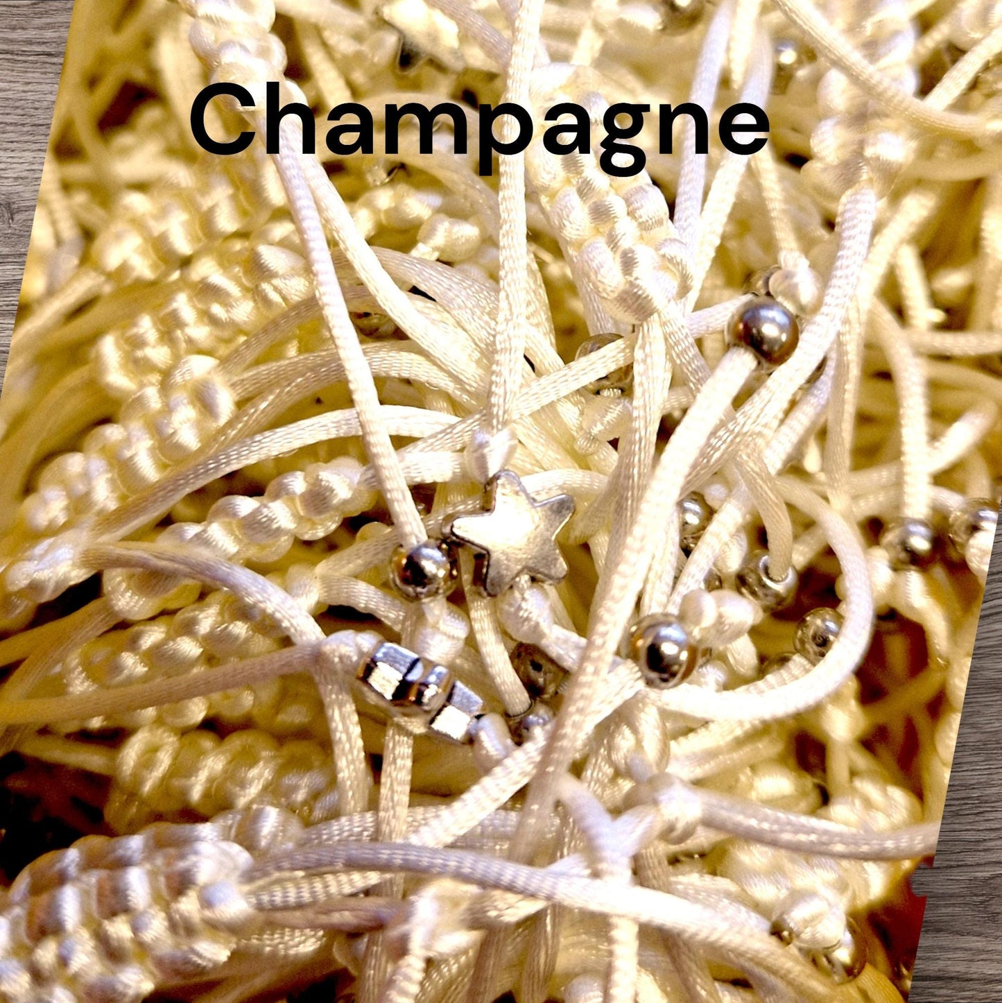 Baby Shower Wish Bracelet: Rattle Keepsake Favor