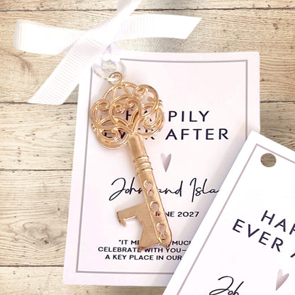 Key Bottle Opener I Perfect Wedding Favour for Disney Lovers I Magical Disney Key Bottle Opener I Wedding Keepsake & Guest Favour hk87