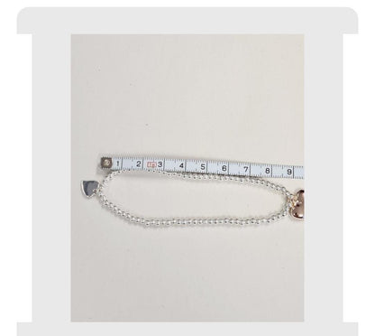 Autism Awareness Bracelet: Silver Plated Teacher Thank You Gift