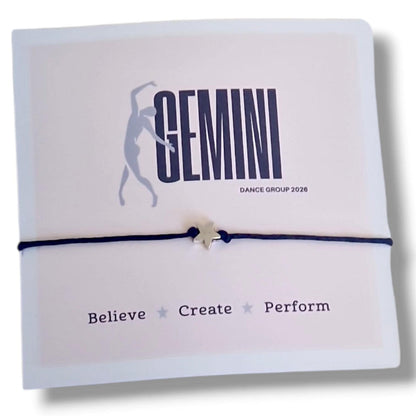 Personalised Dance Class, Dance Academy,Dance Competition, Dance Troupe, Wish Bracelet: Friendship Gift, Team gift