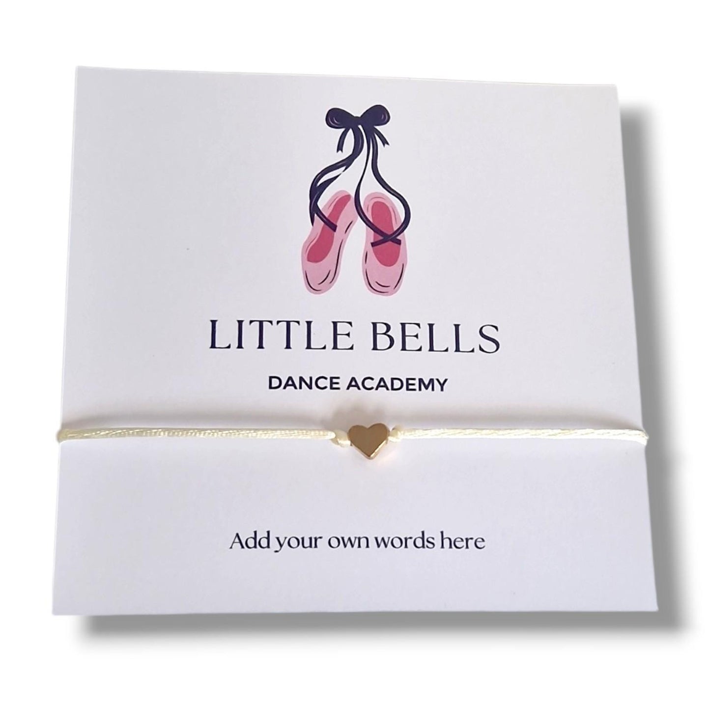 Dance Class, Ballet Academy, Competition, Troupe, Wish Bracelet: Congratulations, end of year, Team / Group gift, Personalised, Customised