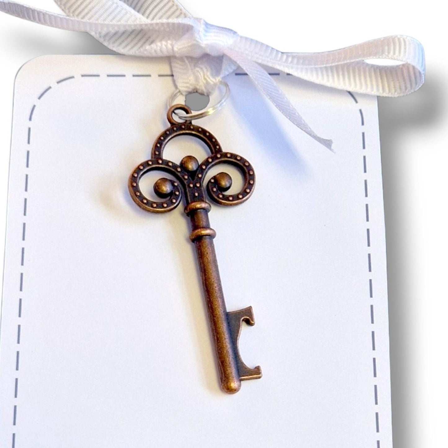 Male Teacher Bottle Opener Keyring with Thank You Card, Teacher Gift | End of Term Teacher Present | Teacher Appreciation Gift Personalised