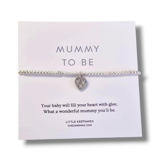 Mummy to be Bracelet - Gift for new mum Mummy to be Pregnancy congratulations Baby shower gift Gift Set Maternity New Mum
