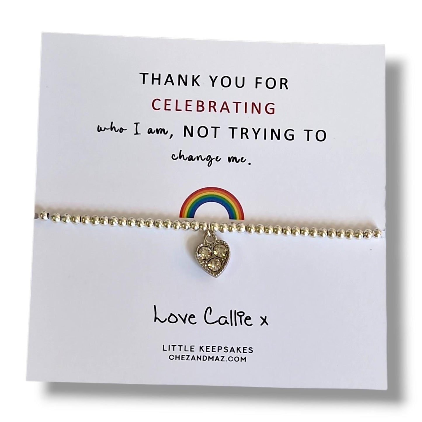 Autism Teacher Bracelet, Non Verbal Autistic Appreciation Thank You Gift Bracelet: Silver Plated Thank You Gift