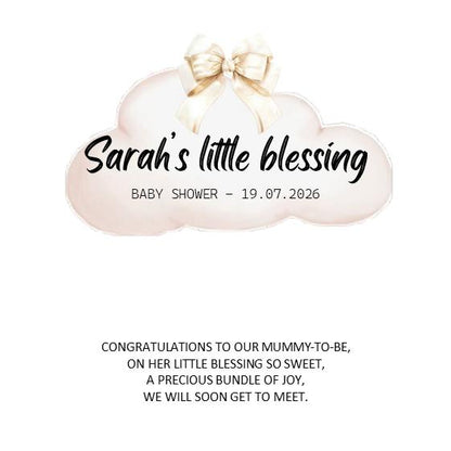 A Little Blessing Wish Bracelet | Baby Shower Gift | New Baby Keepsake | Mum To Be Bracelet | Baby Shower Favour | Pregnancy Gift