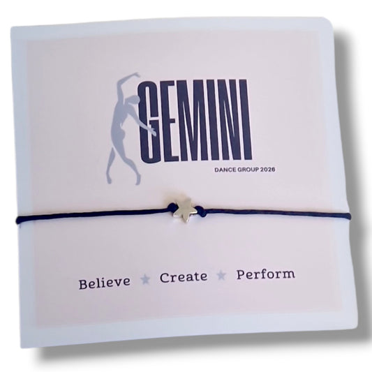 Dance Team Wish Bracelet |Friendship Bracelet | Cord Bracelet |Good Luck Gift, competition Gift